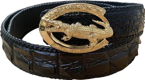 genuine crocodile belt.